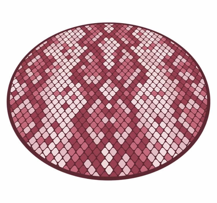 Diamantmönstermix Vinylmatta textur - Tenstickers