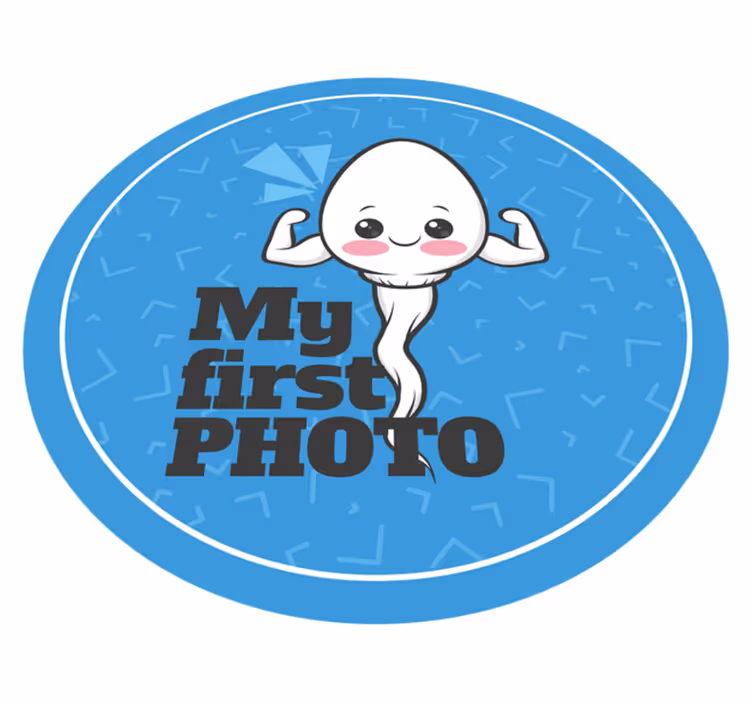 Mitt första foto Vinylmattor med fraser - Tenstickers