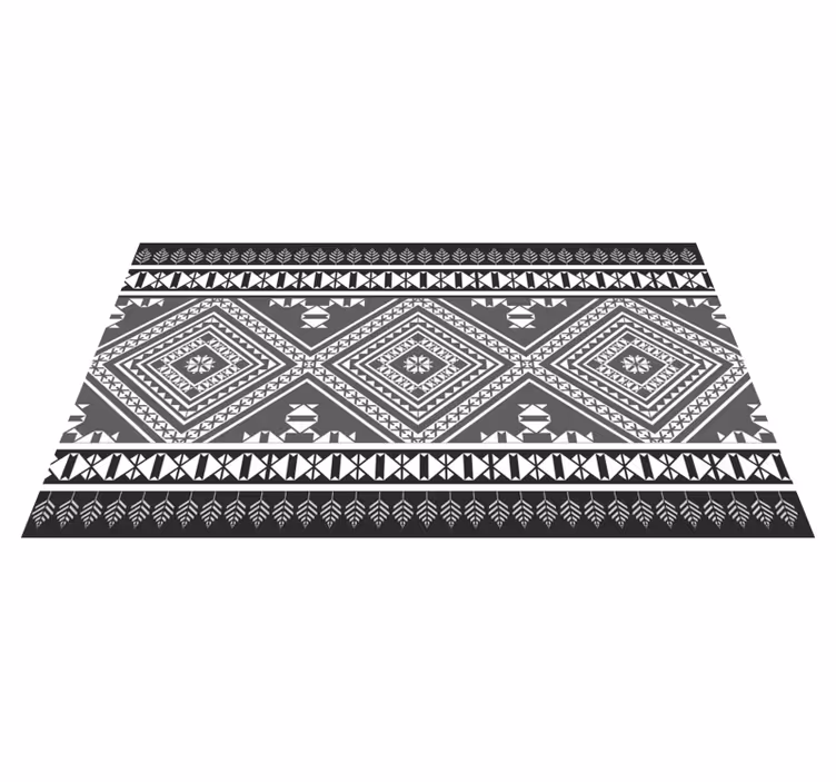 Geometriskt mönster elegant Vinylmatta etnisk - Tenstickers