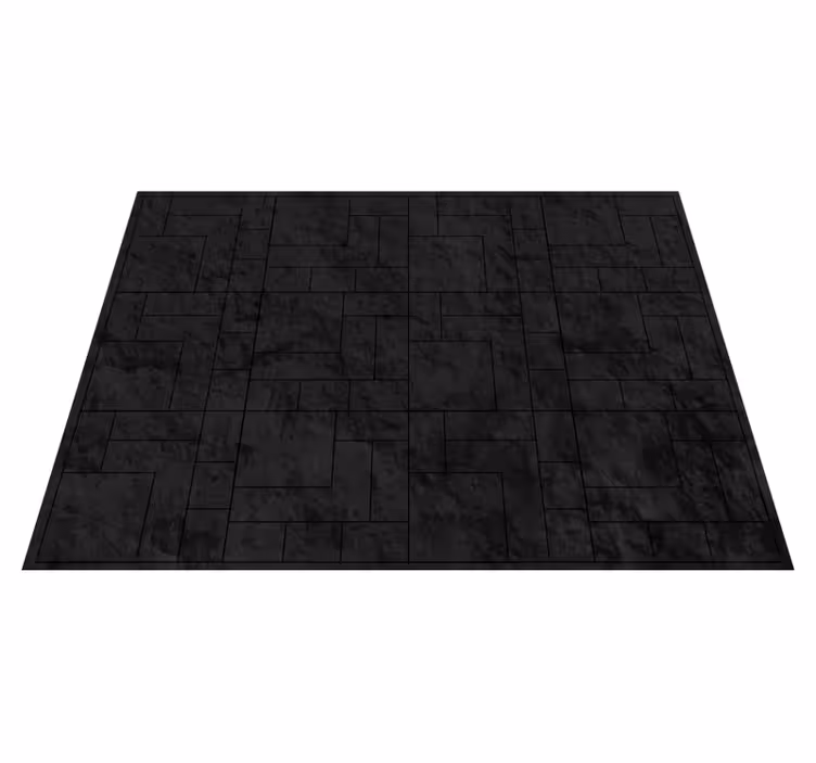 Texturerad svart yta Vinylmatta steneffekt - Tenstickers