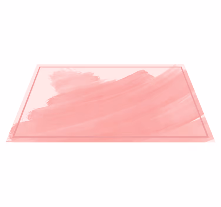Mjuka rosa nyanser Vinylmatta sovrum - Tenstickers