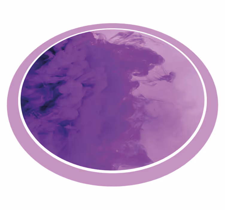 Lila virvel abstrakt Vinylmatta Cirkulär - Tenstickers
