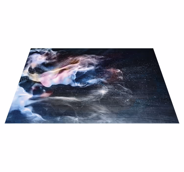 Kosmiska rökvirvlar Vinylmatta Ungdom - Tenstickers
