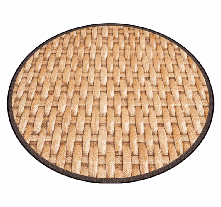 Naturfiber ljusa färger textur matta - Tenstickers