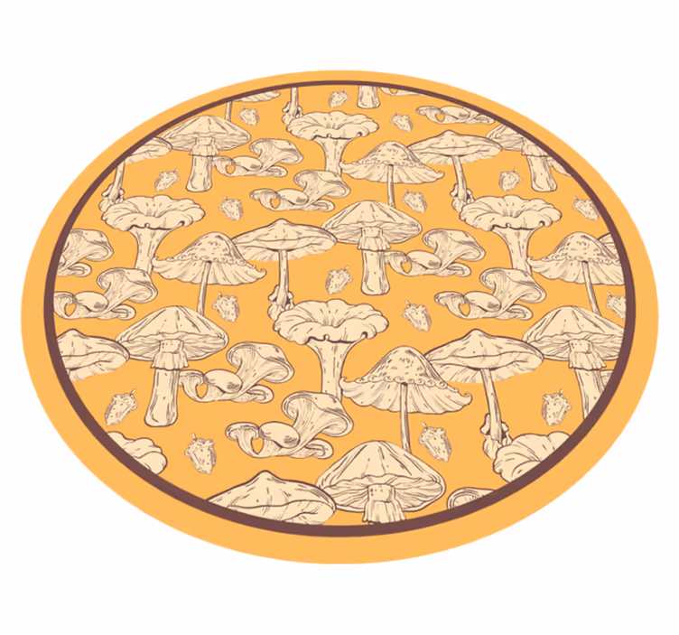 Vinylmatta natur svampstil - Tenstickers