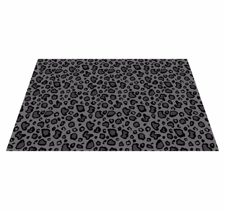 Leopardmönsterstil Vinylmatta djurtryck - Tenstickers