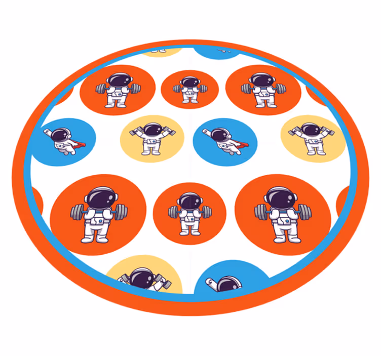Astronautkondition Andra Vinylmattor - Tenstickers