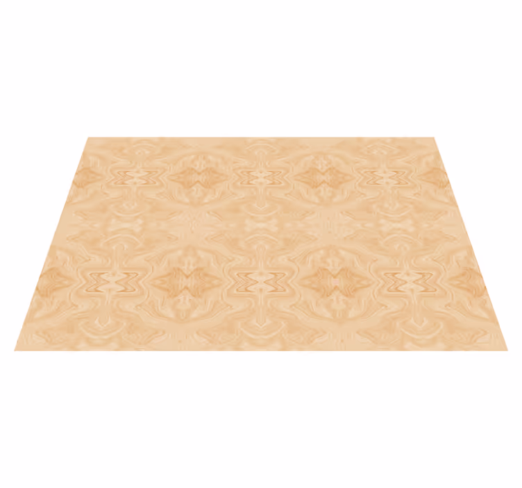 Beige "japandi" mönster stil stengolv kakel - Tenstickers
