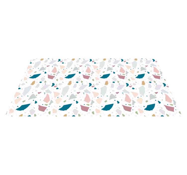 Konceptuella figurer Vinylmatta geometrisk - Tenstickers