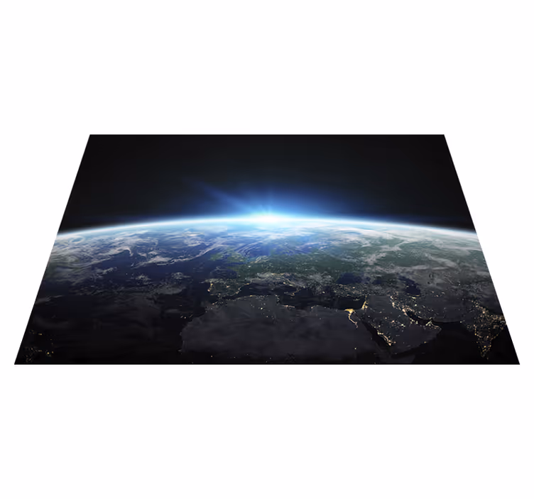 Rymdplanet astronomi sovrumsmatta - Tenstickers