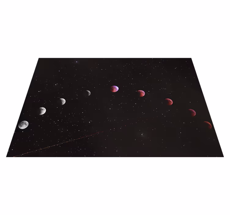 Planetarisk inriktning Andra Vinylmattor - Tenstickers