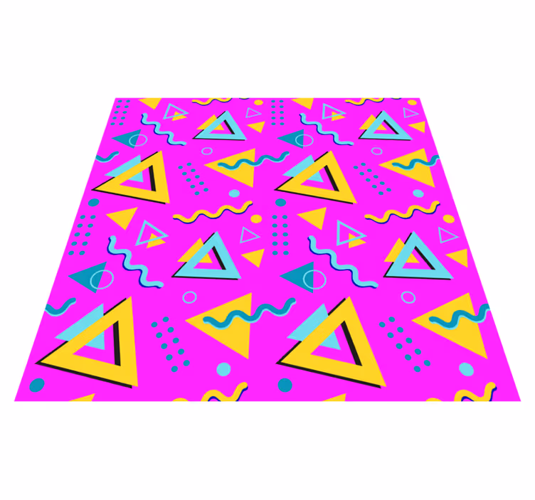 Memphis retro 80 vintage matta - Tenstickers