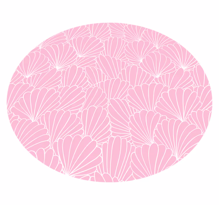 "kawaii stil" rosa skal kakel matta - Tenstickers
