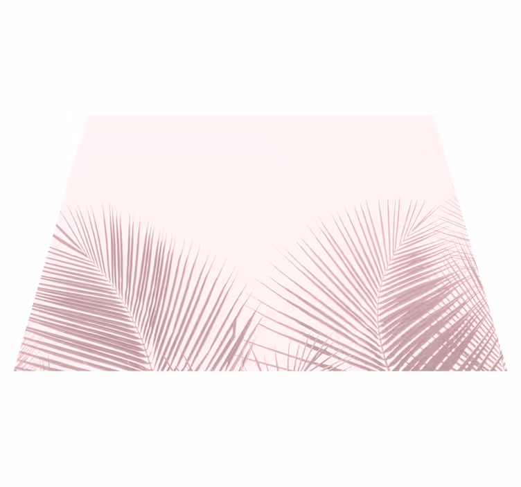 Eleganta palmbilder Vinylmatta blommor och växter - Tenstickers