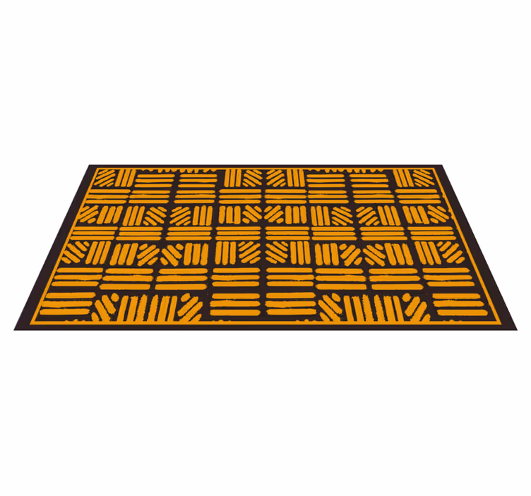 Abstrakta geometriska mönster Vinylmatta etnisk - Tenstickers