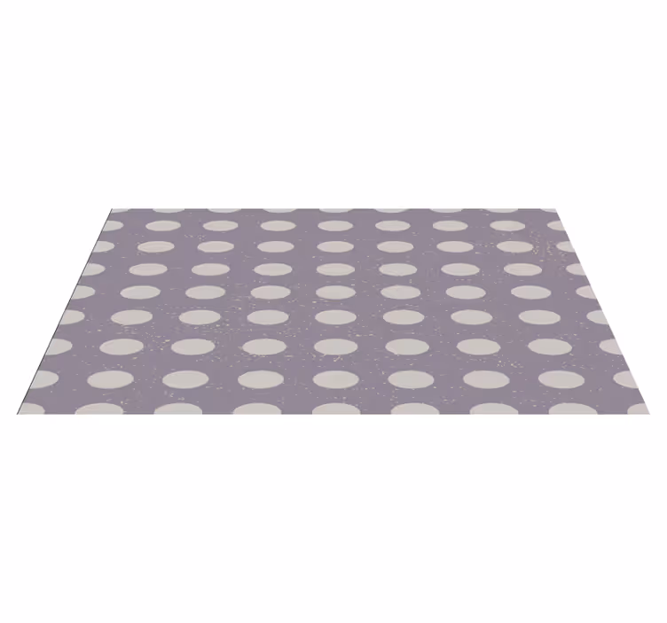 Minimalistiskt prickigt mönster Vinylmatta geometrisk - Tenstickers
