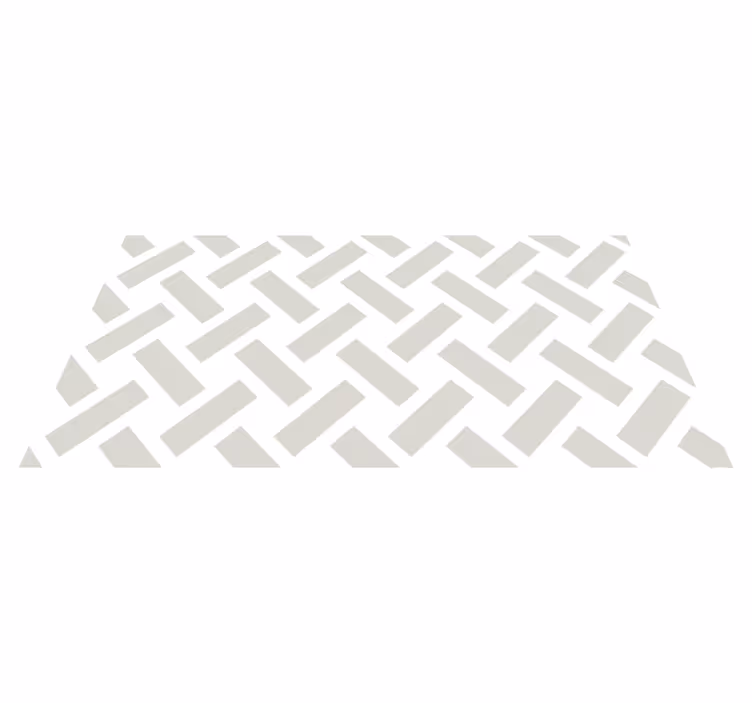 Chevron mönster Vinylmatta geometrisk - Tenstickers