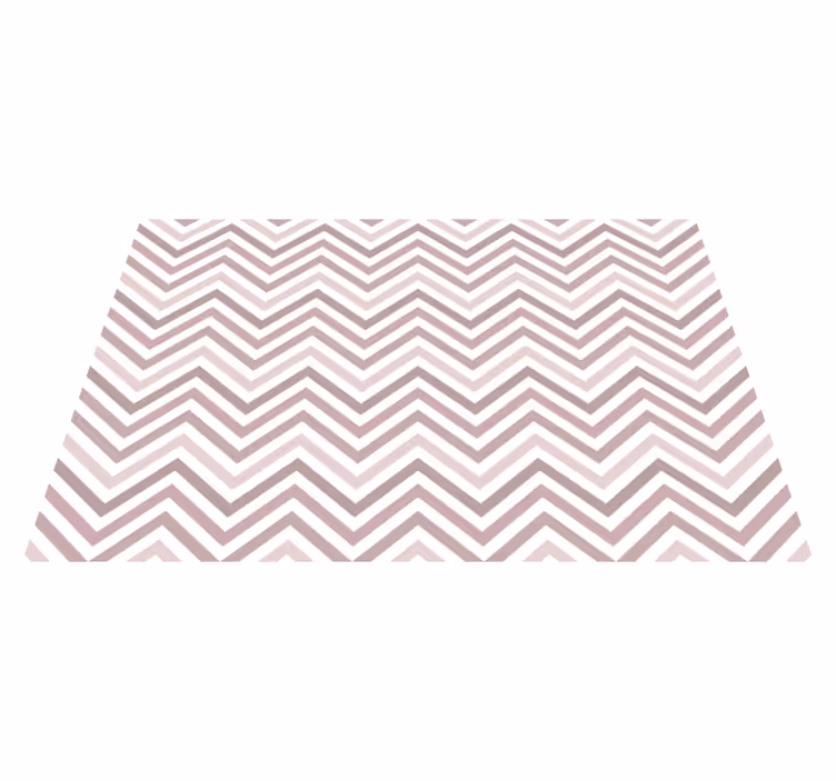 Chevron mönster design Vinylmatta geometrisk - Tenstickers