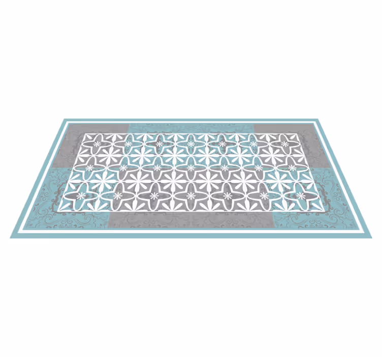 Geometrisk elegans Vinylmatta geometrisk - Tenstickers