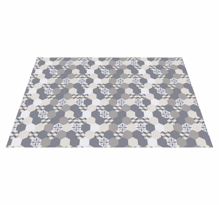 Geometrisk kakel Vinylmatta kakeleffekt - Tenstickers