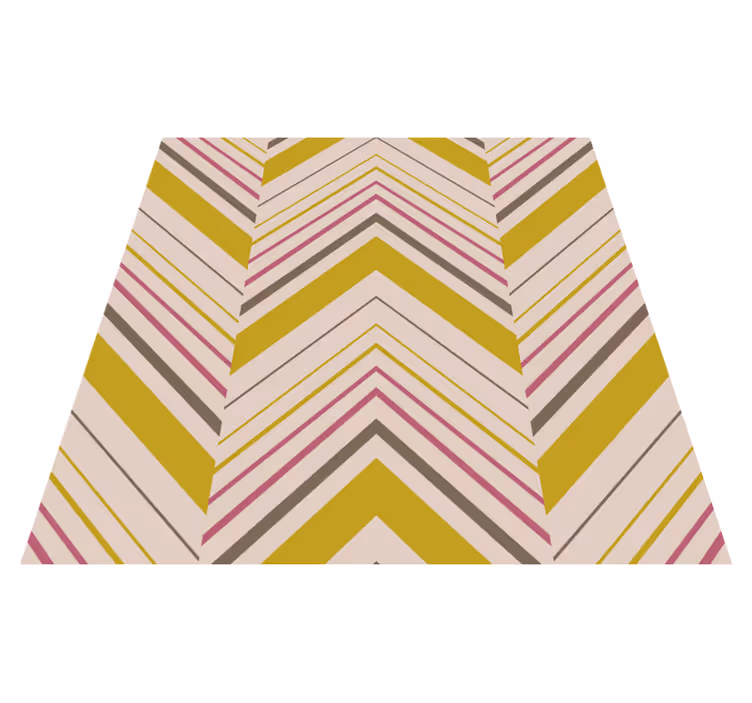 Chevron ränder Vinlymatta randiga - Tenstickers
