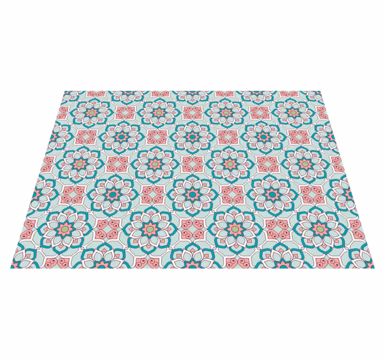 Tile effect pattern vinylmatta kakeleffekt - Tenstickers