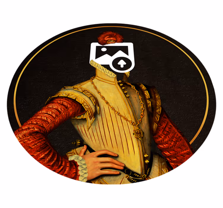 Aristokrat hund djur vinyl matta - Tenstickers