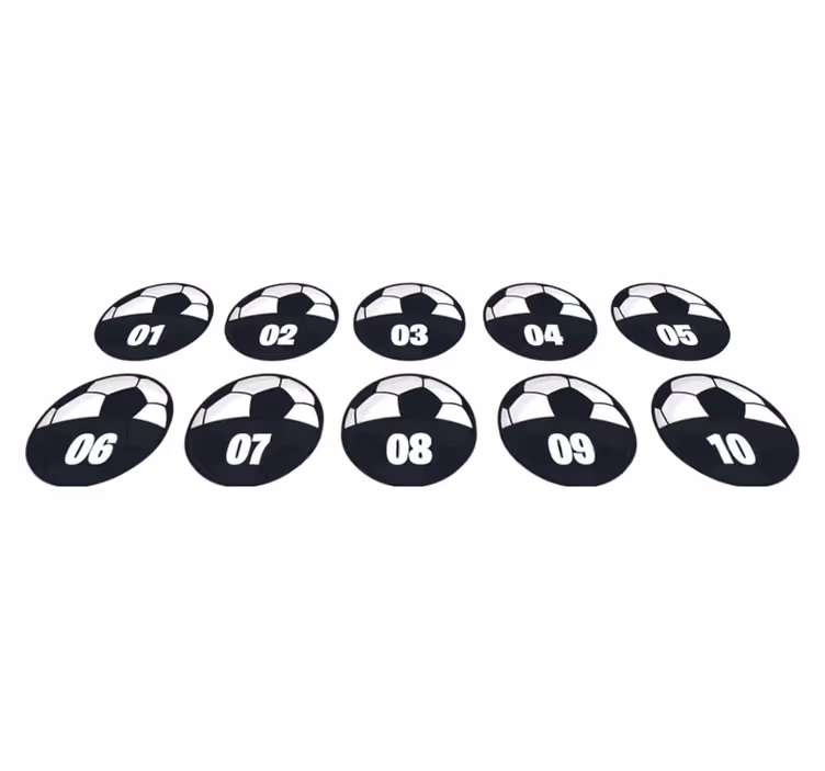 Träningspaket för fotboll Vinylmatta Ungdom - Tenstickers