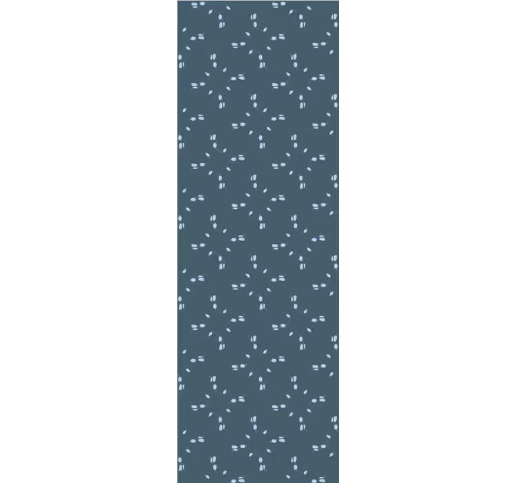 Blommönster design modern tapet - Tenstickers
