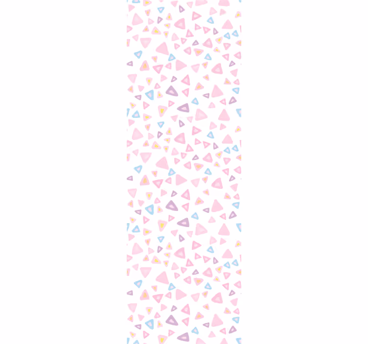 Pastell triangelmönster Tapet trianglar - Tenstickers