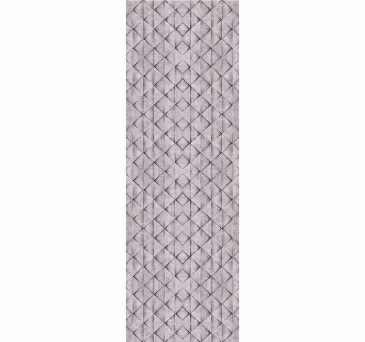 Texturerat kvadratiskt mönster tapet geometriska former - Tenstickers