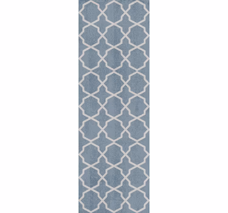 Elegant blå design modern tapet - Tenstickers