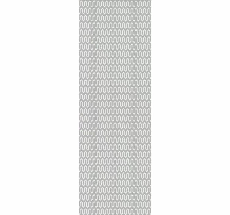 Snyggt vågmönster tapet geometriska former - Tenstickers