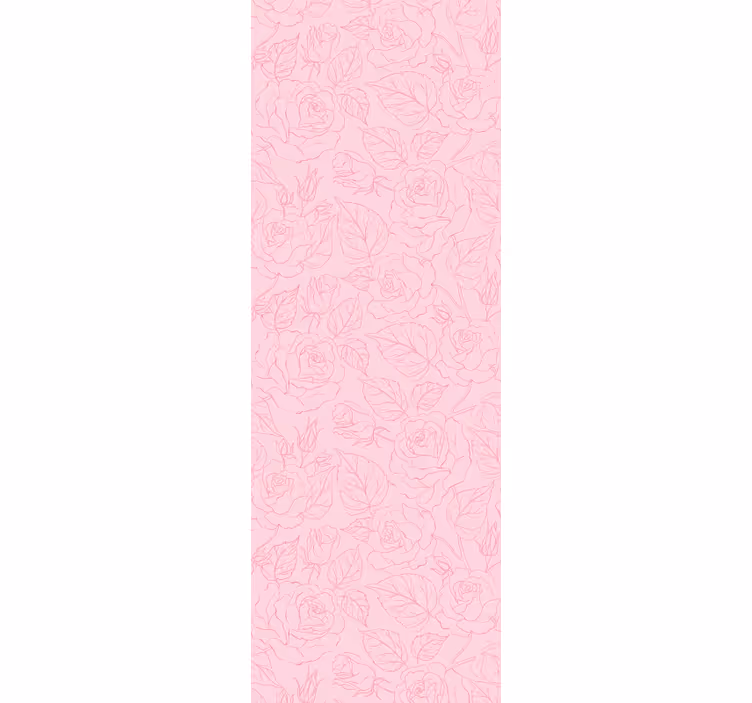 Rosa bakgrund Tapet blommor - Tenstickers