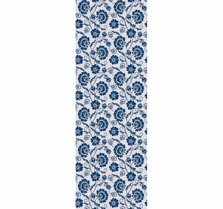 Blommig vinstockar design Tapet blommor - Tenstickers