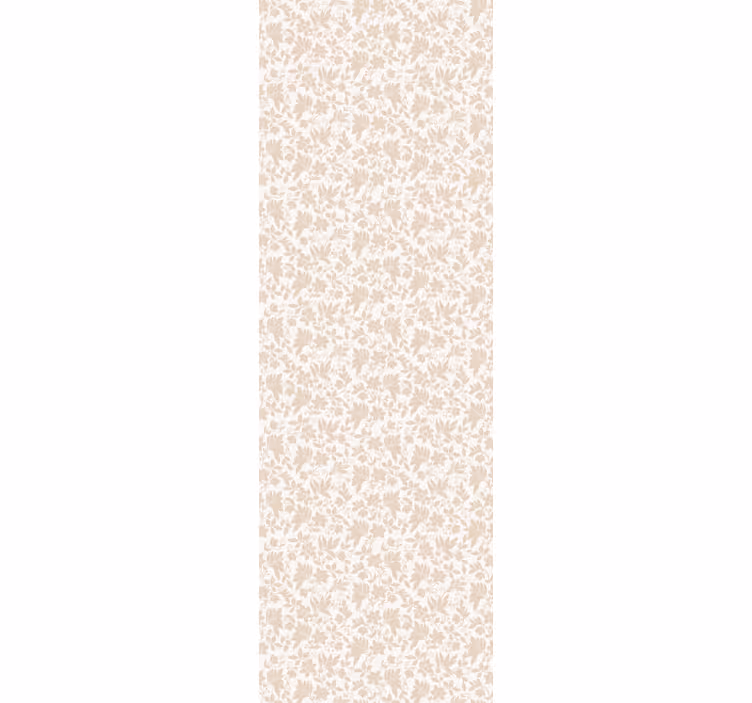 Tapet blommig mjuk blomsterstruktur - Tenstickers