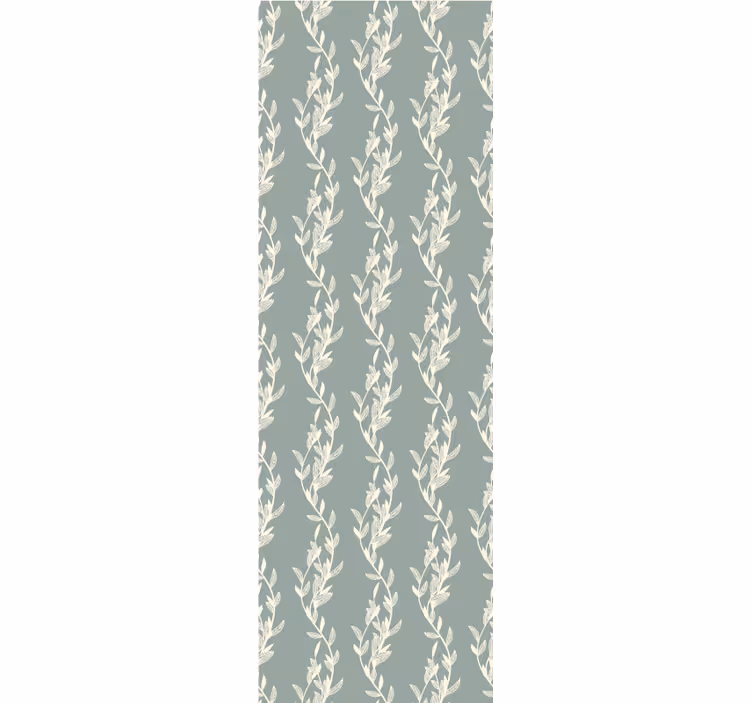 Delikat vinstocksdesign Tapet blommig - Tenstickers