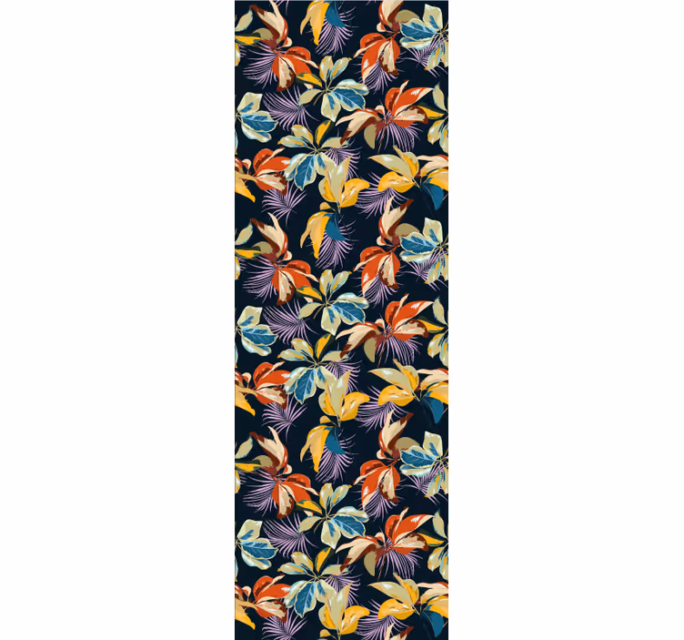 Levande djungeltak Tapet blommor - Tenstickers