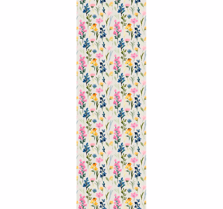 Levande blommig display Tapet blommor - Tenstickers