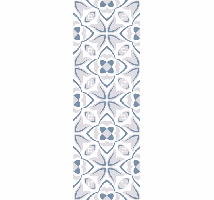 Eleganta blomformer Tapet plattor - Tenstickers