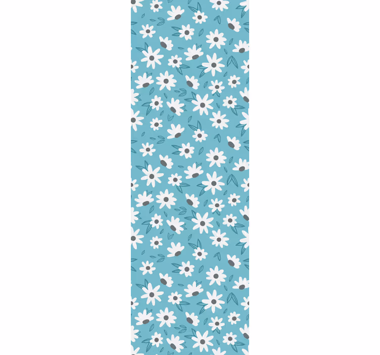 Blommig vårblomning Tapet blommor - Tenstickers