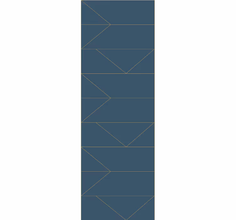 Geometriska pilformer fondtapet vardagsrum - Tenstickers