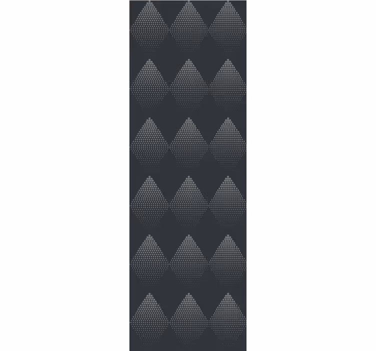 Eleganta diamantformer Tapet trianglar - Tenstickers