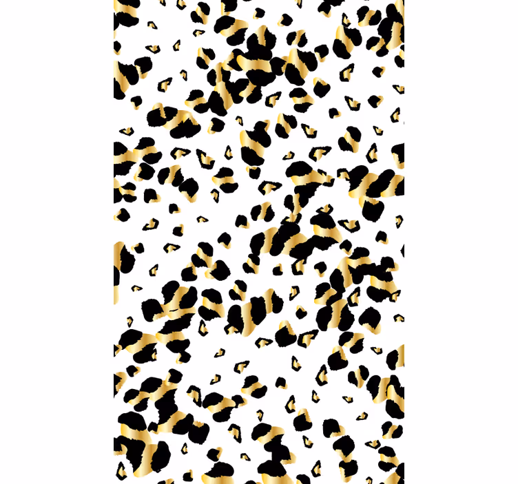 Dyr tapet leopardmönster djurhuddesign - Tenstickers