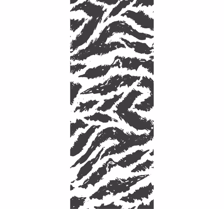 Dyr tapet zebra randig koncept - Tenstickers