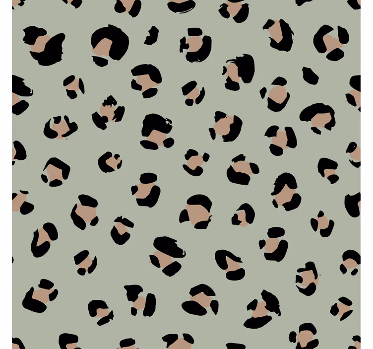 Dyr tapet leopardfläckar skinn - Tenstickers