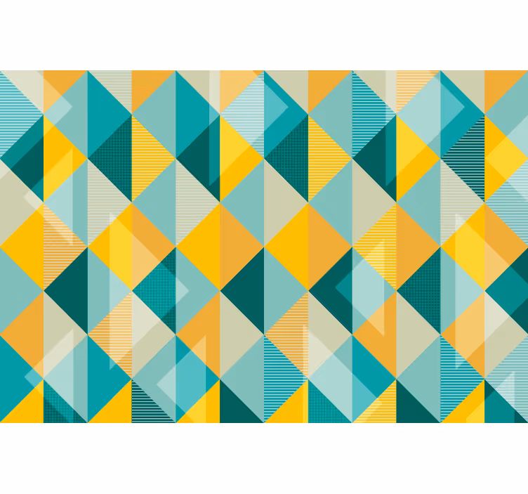 Tapet kontor trianglarnas berättelse - Tenstickers