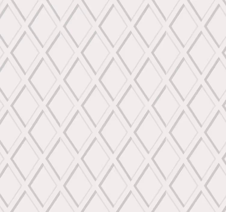 Tapet korridor 3d romb hamptons mönster - Tenstickers