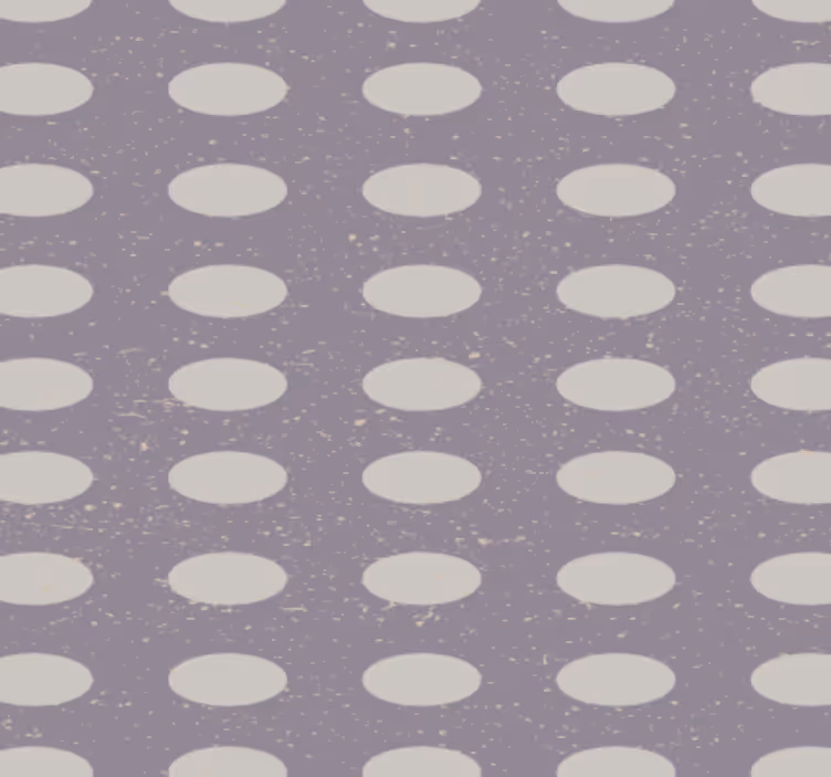 Tapet korridor geometriska gråa och lila cirklar - Tenstickers