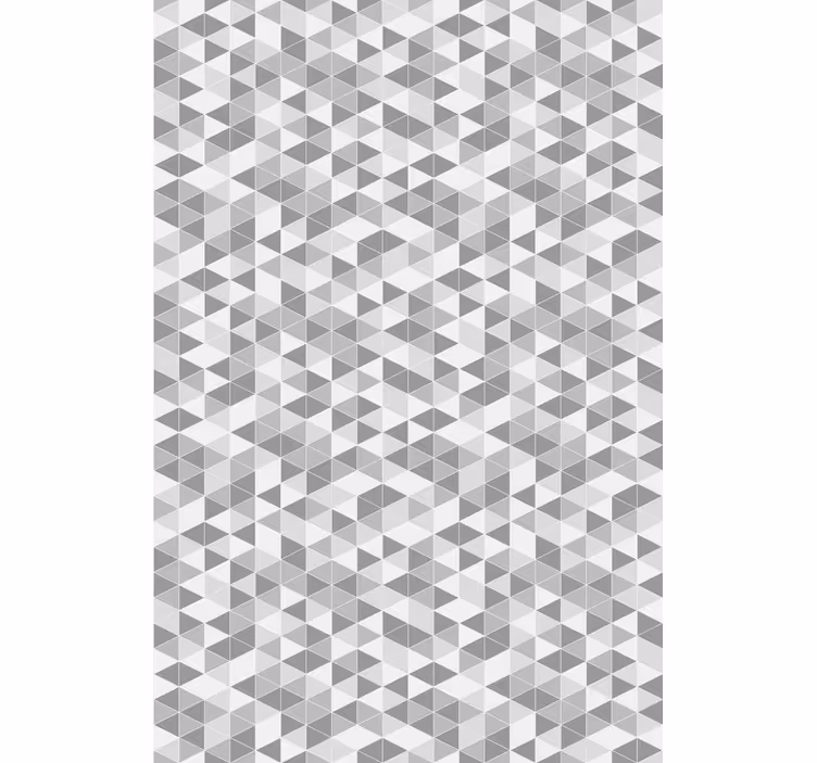 Tapet matsal geometriskt triangulärt mönster - Tenstickers